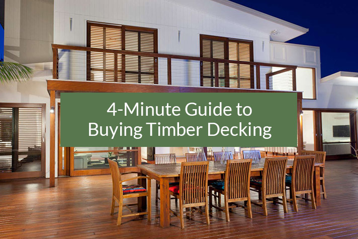 4-Minute Guide to Buying Timber Decking