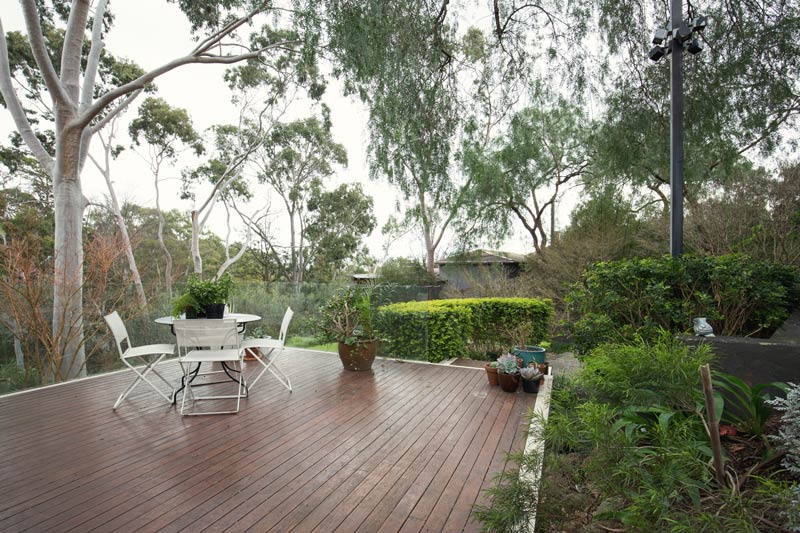 Australian timber deck